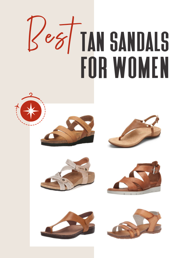 Cute on sale tan sandals